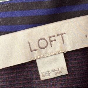 Loft striped blouse